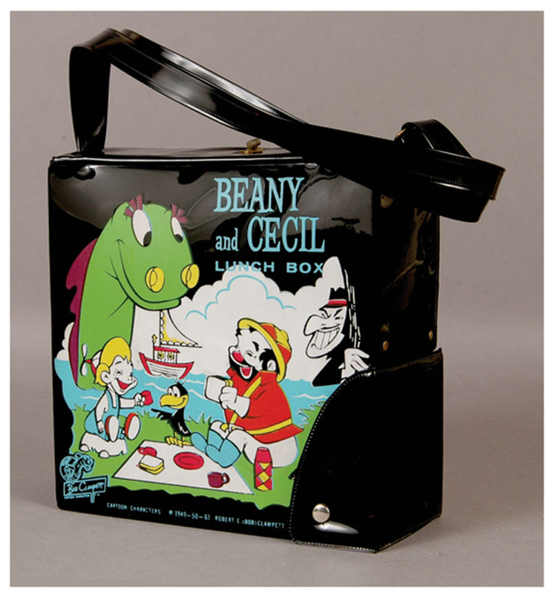 Hakes Beany And Cecil Lunch Box With Separate Thermos Compartment