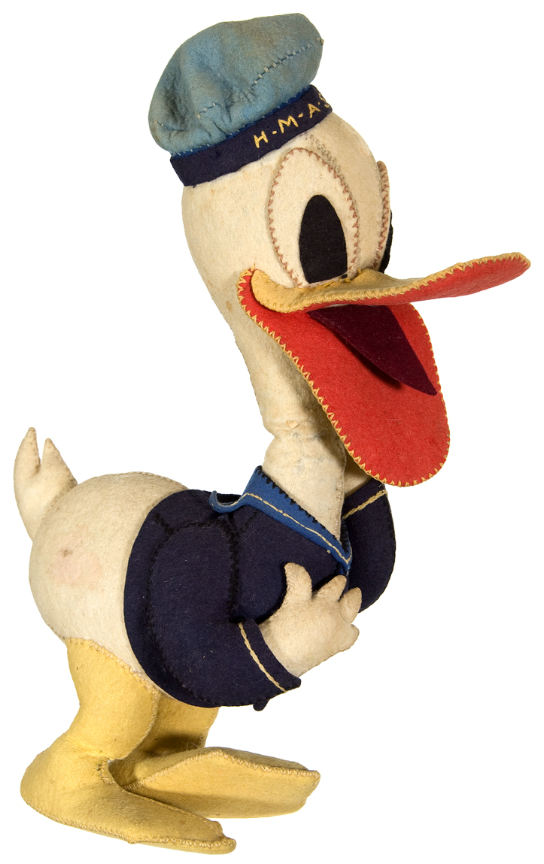 Hake's - DONALD DUCK DOLL BY CHAD VALLEY.