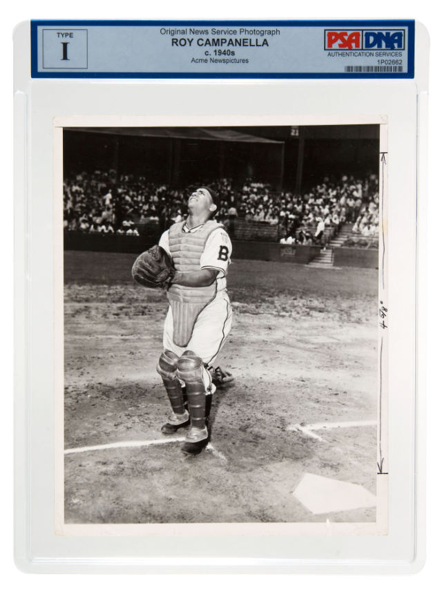  Roy Campanella Signed 1937 Baltimore Elite Giants