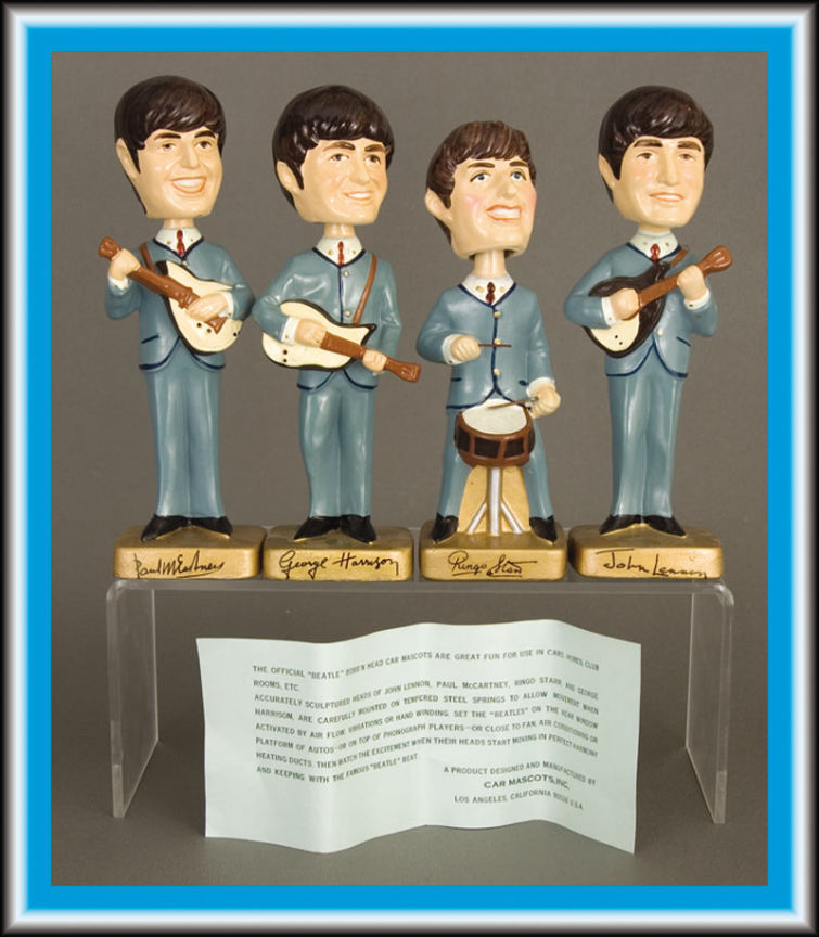 Hake S “the Bobb’n Head Beatles” Bobbing Head Boxed Set