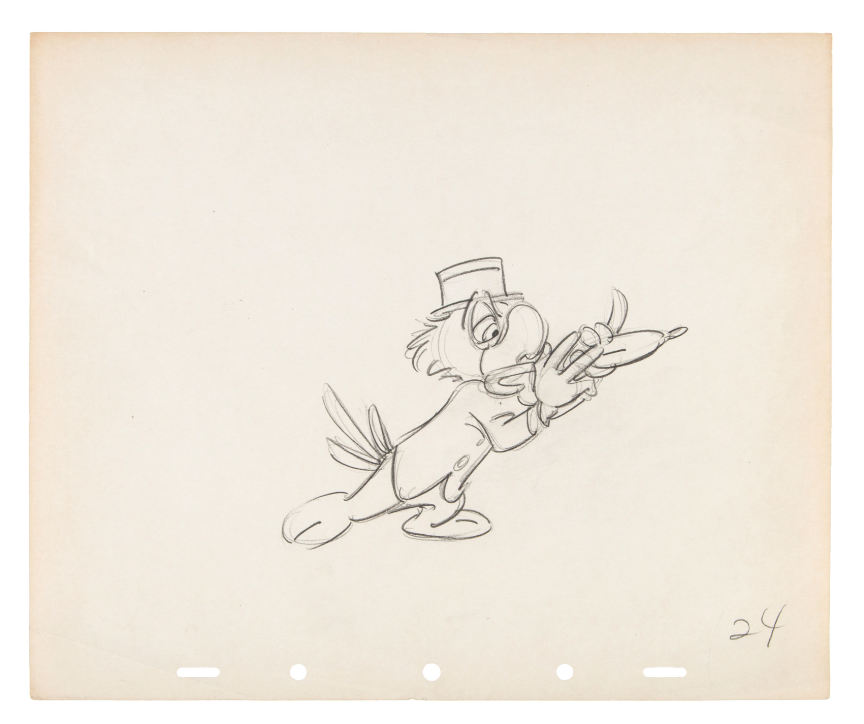 Hake's - THE THREE CABALLEROS - JOE CARIOCA FRAMED PRODUCTION ANIMATION ...