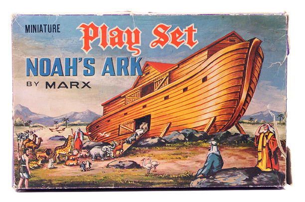 Hake S Marx Miniature Noah S Ark Play Set