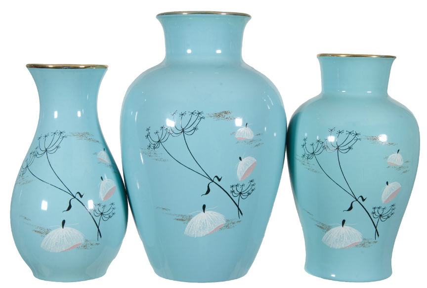 Hake S Fantasia By Wade Porcelain Vases