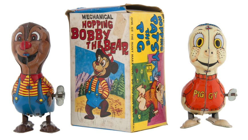 Marx Clockwork Tinplate Hopping Patsy online the Pig