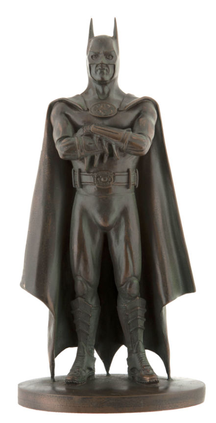 batman keaton statue