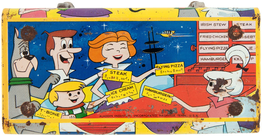 Similar Items to 1960's Aladdin Flintstones Lunch Box and Thermos