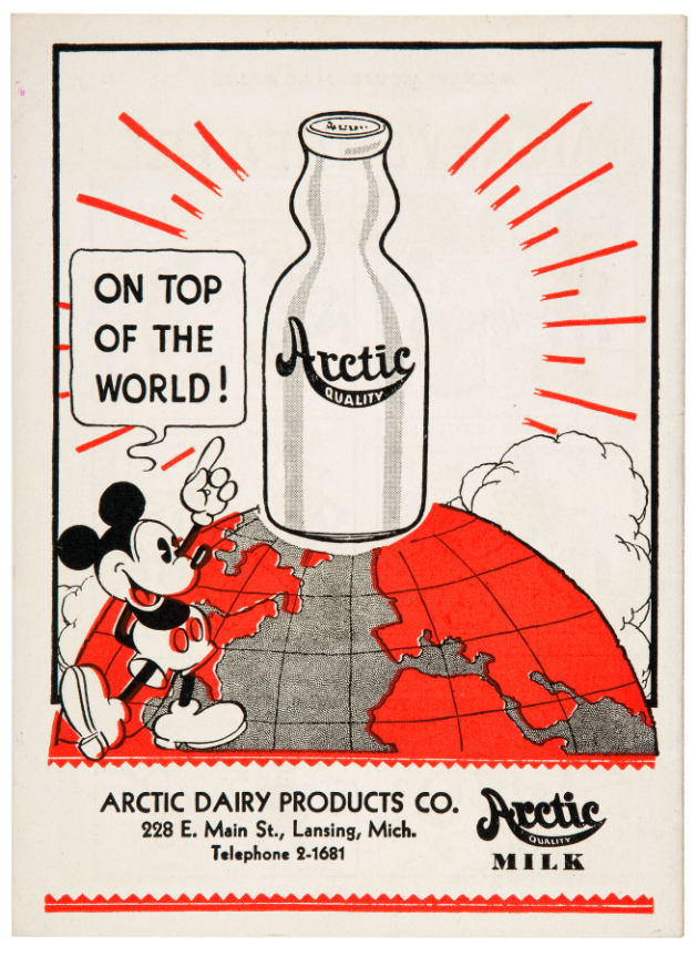 Hake's - MICKEY MOUSE DAIRY PROMOTION MAGAZINE VOL. 2, NO. 1.