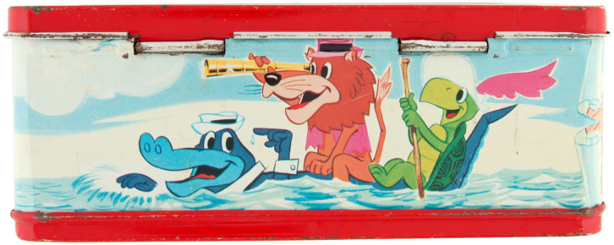 Cartoon discount Zoo Lunch Chest Metal Lunchbox