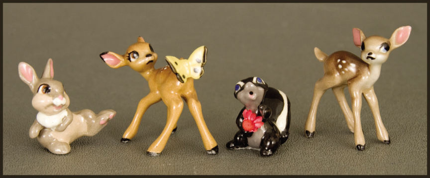 bambi figurine playset