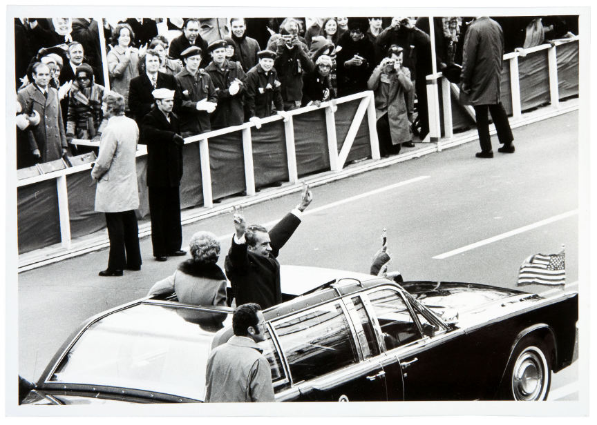 Hake's - NIXON 1973 INAUGURAL PRESS PHOTO, PARADE HANDBILLS, GUIDE ...