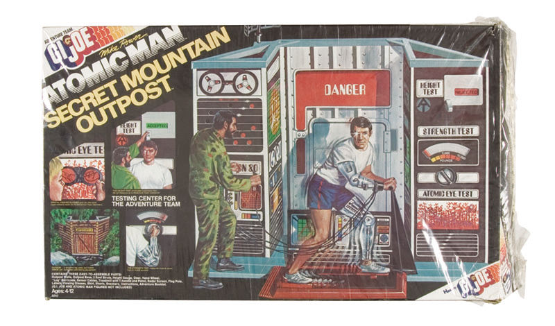 Hake's - “GI JOE - ATOMIC MAN SECRET MOUNTAIN OUTPOST” PLAYSET.