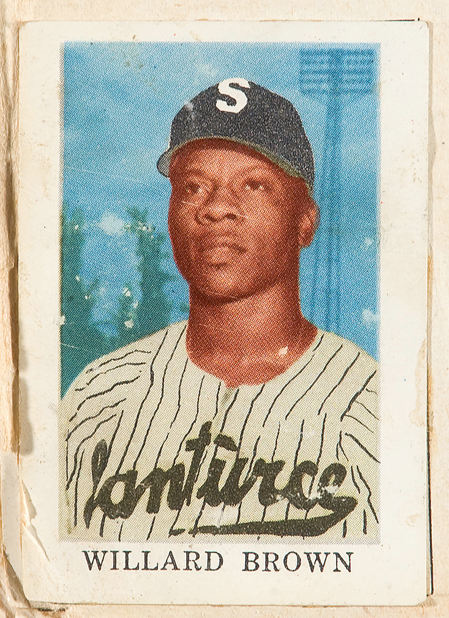 1950-1951 TOLETEROS - JOSH GIBSON NEGRO LEAGUE REPRINT CARD –