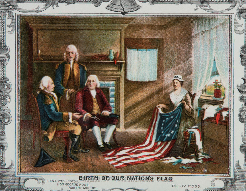 Hake's - “AMERICAN FLAG HOUSE AND BETSY ROSS MEMORIAL ASSOCIATION” 1899 ...