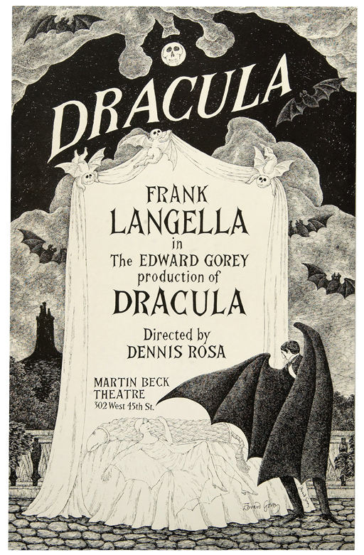 14+ Edward Gorey Dracula Poster Background