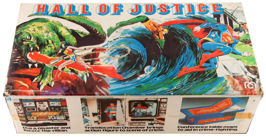 mego hall of justice playset