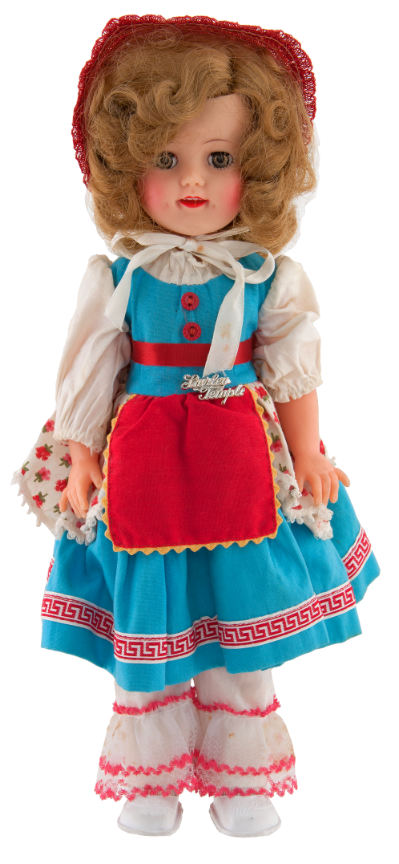 Hake's - SHIRLEY TEMPLE LITTLE BO PEEP IDEAL DOLL.