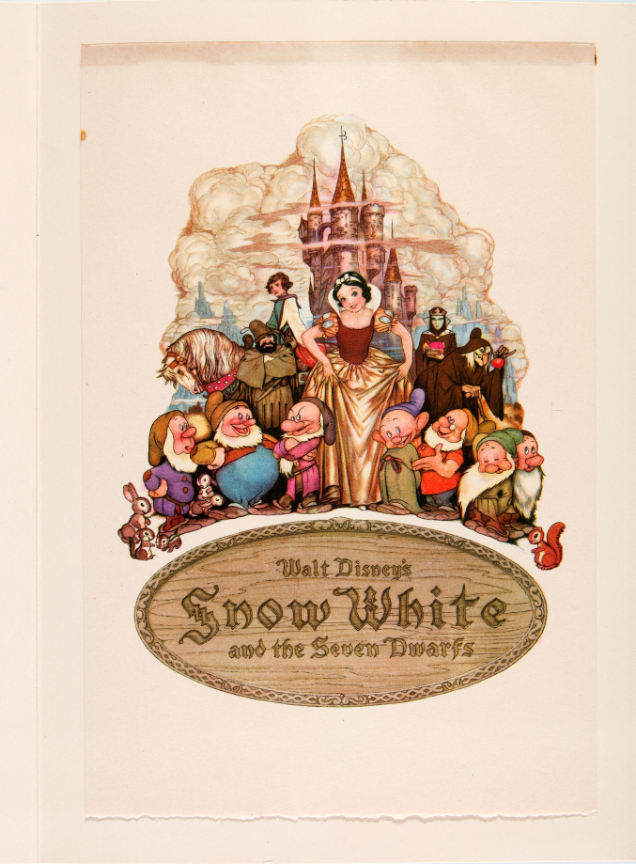 Hake's - WALT DISNEY STUDIO 1937 CHRISTMAS CARD SET.