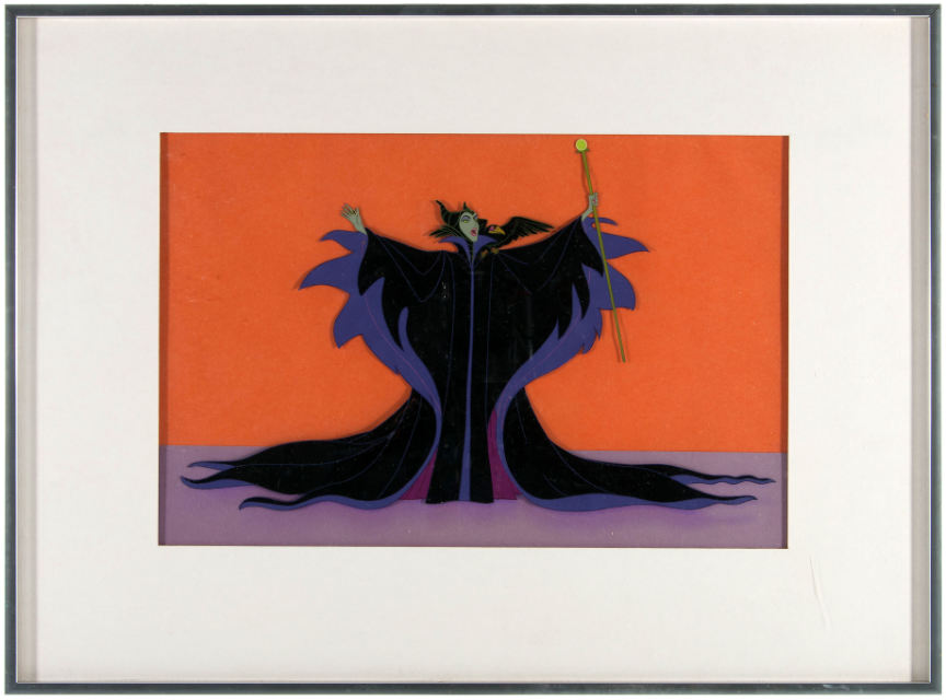 Animation Collection: Original Production Animation Cel of Maleficent from Sleeping  Beauty, 1959