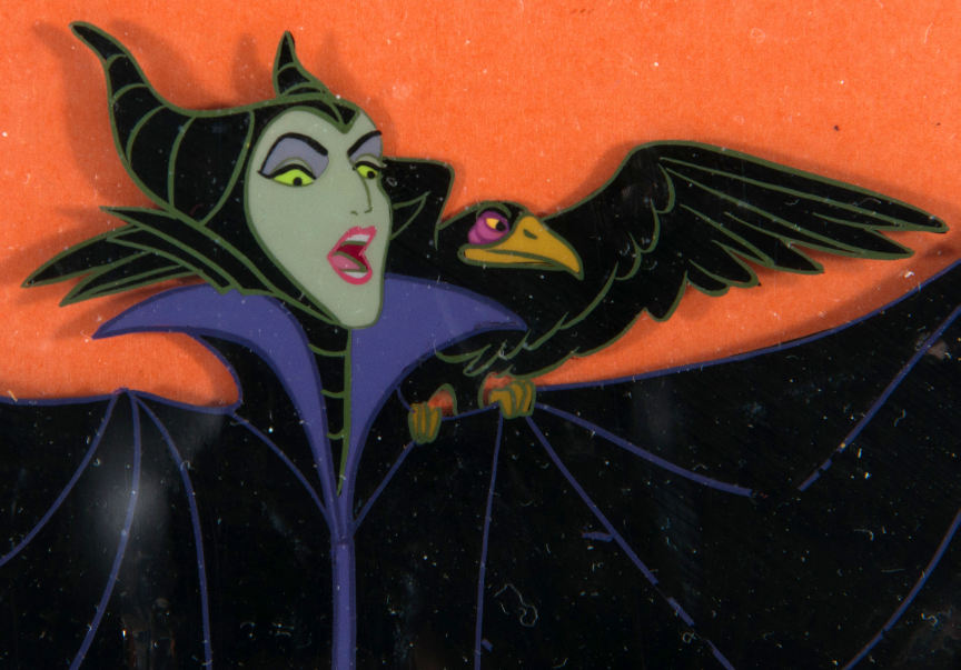 Sold at Auction: Disney Sleeping Beauty Maleficent Hand Painted Cel