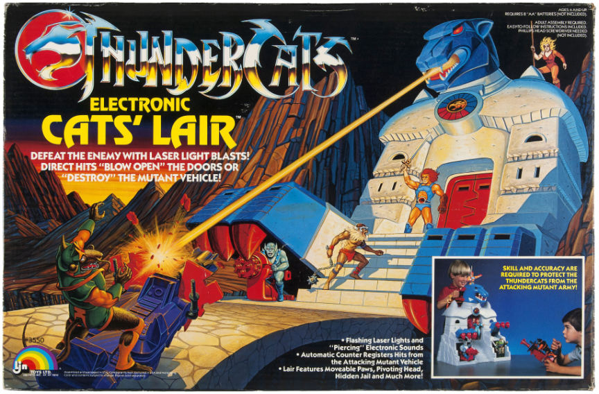 thundercats cats lair toy