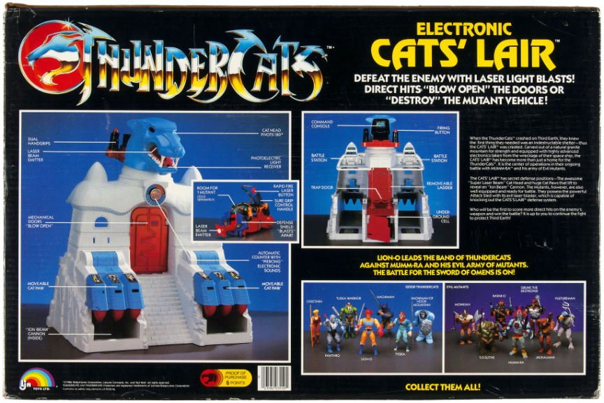 thundercats lair toy