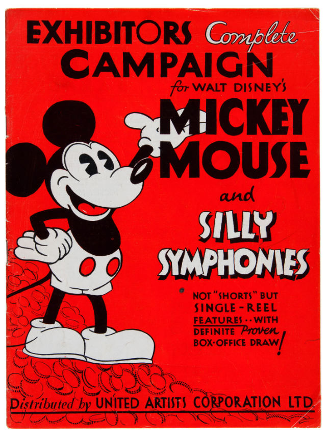 Hake's - MICKEY MOUSE & SILLY SYMPHONIES ENGLISH 