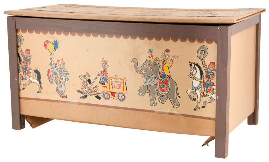 circus toy chest