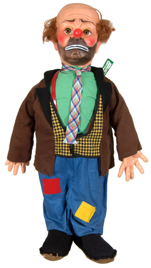 emmett kelly clown doll