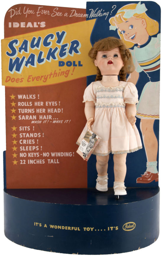 ideal saucy walker doll