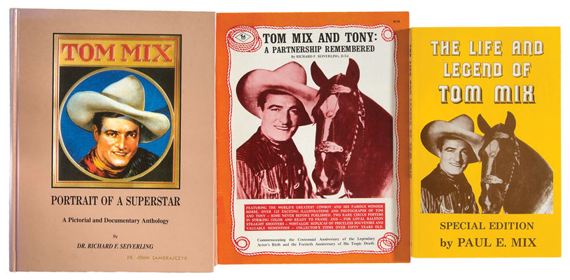 Hakes Tom Mix Book Trio