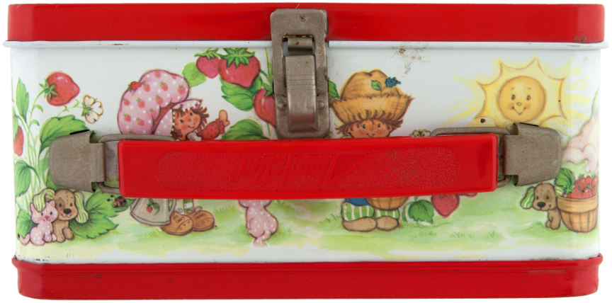 Strawberry Shortcake Metal Lunchbox w/ Thermos – I Had Those Toys