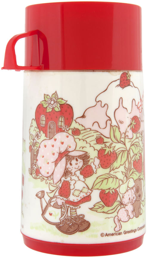 Strawberry Shortcake Metal Lunchbox w/ Thermos – I Had Those Toys