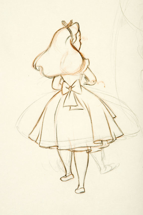 Hake's - Alice In Wonderland Sequence Of 26 Production Drawings.