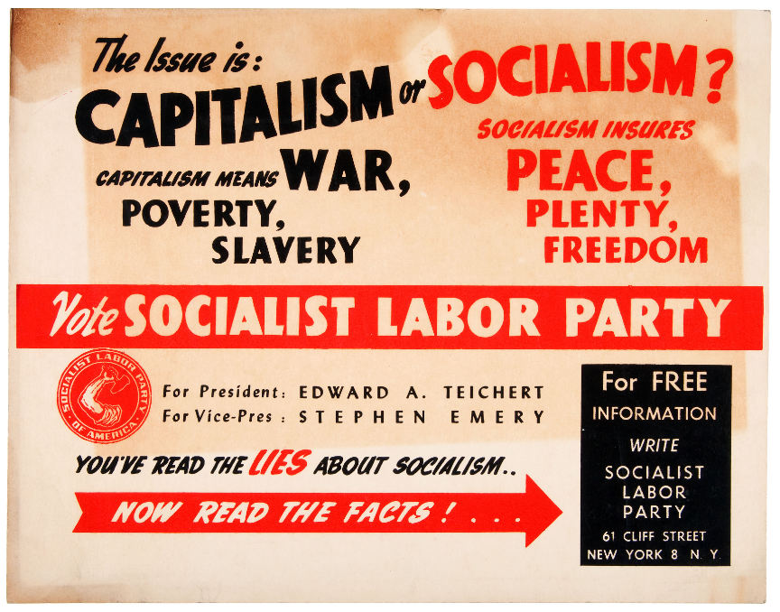 Hake's - FOUR SOCIALIST PARTY ITEMS CALIFORNIA, PENNSYLVANIA AND NEW ...