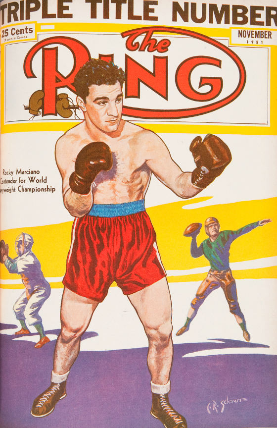 THE RING - World's Foremost Boxing Magazine. Vol. XXXI No. 3, April 1952 /  Vol. XXXII No. 3, April 1953. British Editions. by FLEISCHER, Nat (Editor):  (1952) Magazine / Periodical