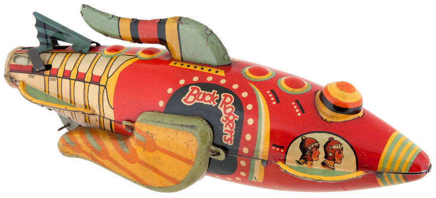 Hake's - “BUCK ROGERS ROCKET SHIP” 1934 BOXED MARX WINDUP.