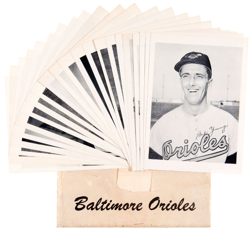 1954 Baltimore Orioles Picture Pack Baseball - Gallery