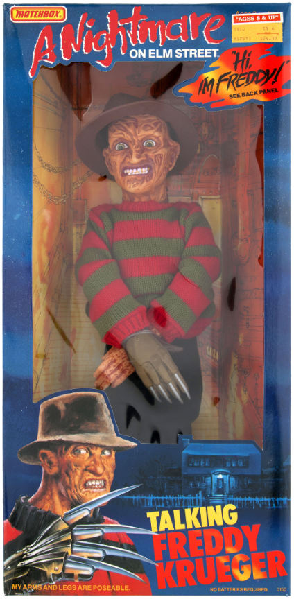 Matchbox talking hot sale freddy krueger