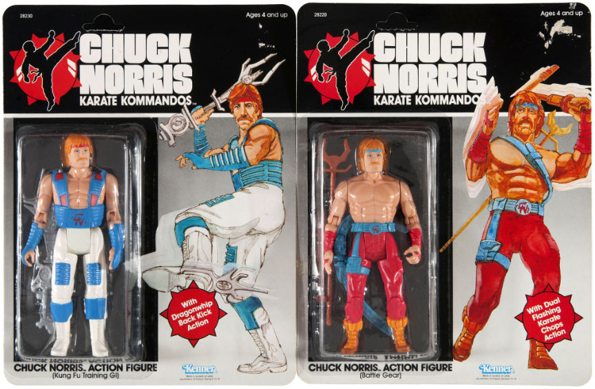 chuck norris karate kommandos toys