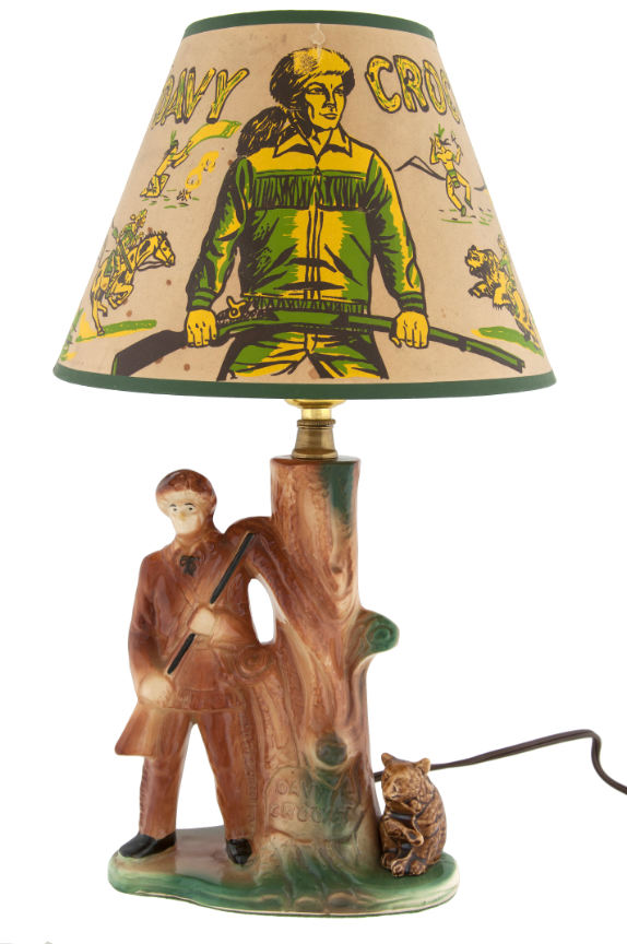 davy crockett lamp shade