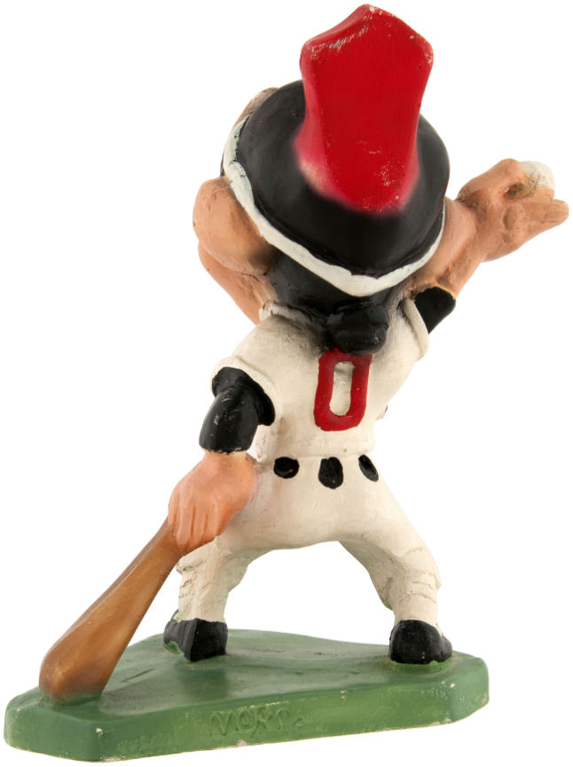 1947 Mazzolini Cleveland Indians chief Wahoo Statue