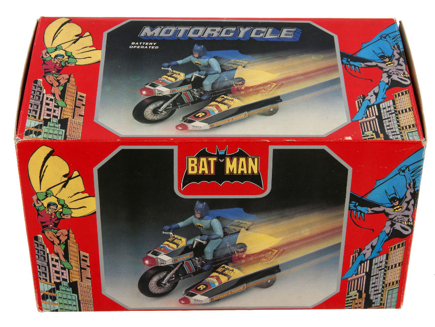 batman and robin motorcycle toy