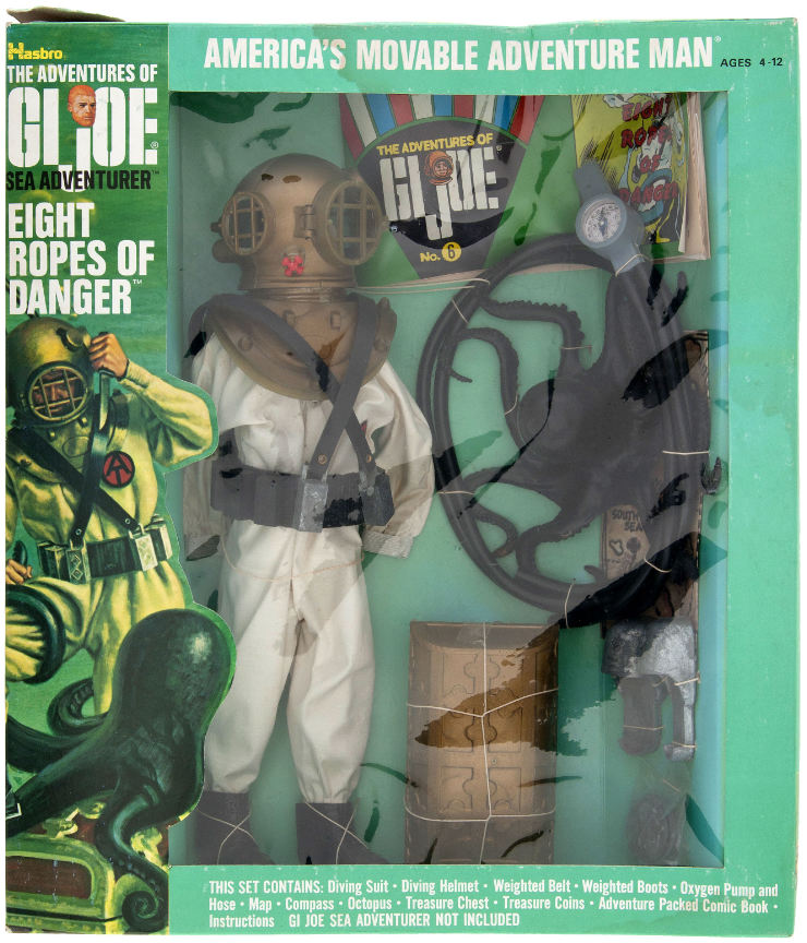 gi joe deep sea diving