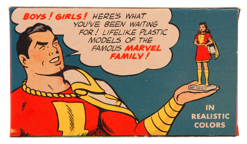 Hake's - "CAPTAIN MARVEL JR." BOXED STATUETTE BY KERR.