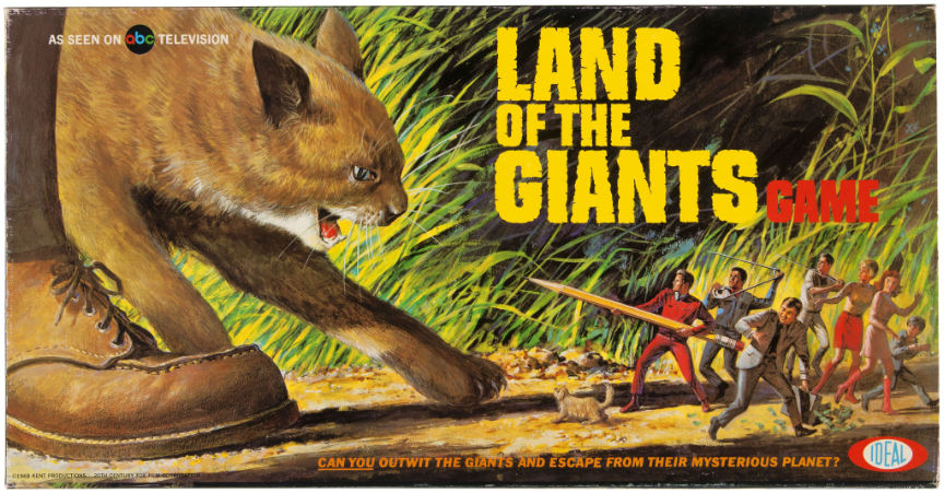 Hakes Land Of The Giants Game In Unused Condition