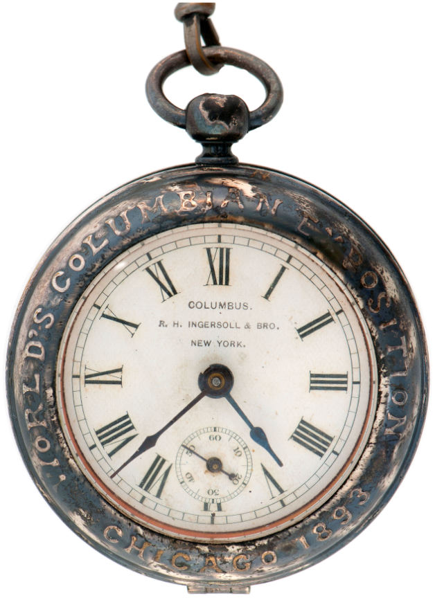 Ingersoll football pocket discount watch