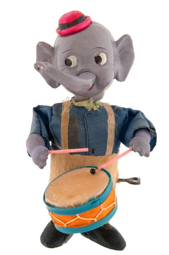 elephant drummer toy