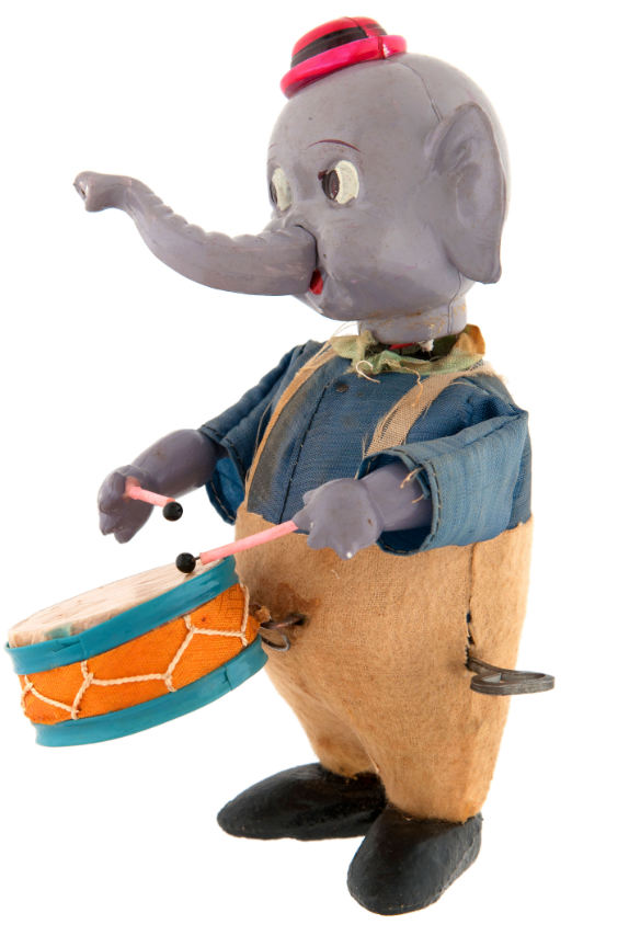 elephant drummer toy