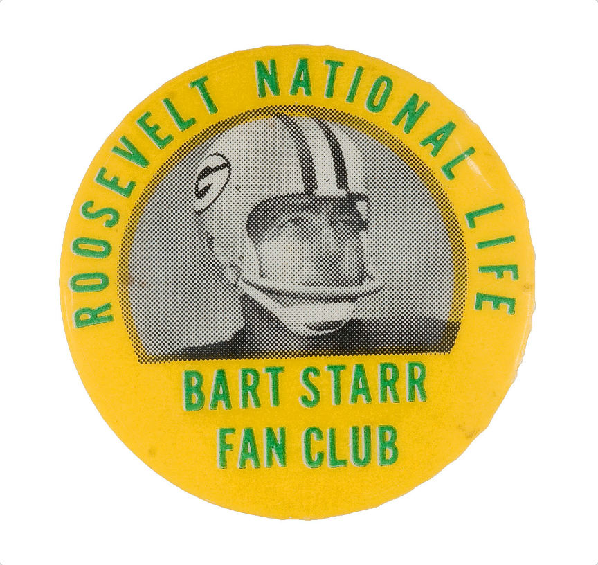 Rare Vintage 1964 Green Bay Packers Bart Starr Poster, Unique Football Gift