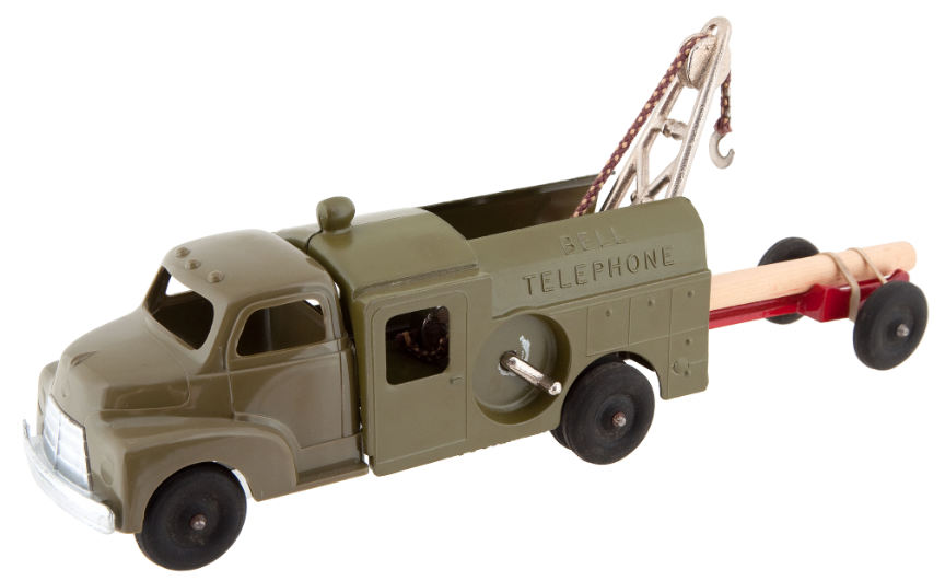 hubley bell telephone truck